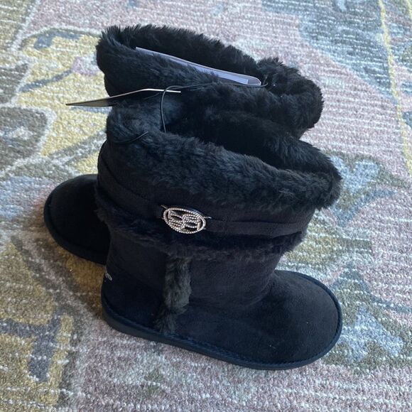 Bebe  girls  Suede  Boots NWT - Picture 1 of 7